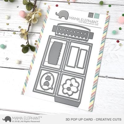 Mama Elephant Creative Cuts - 3D Pop Up Card